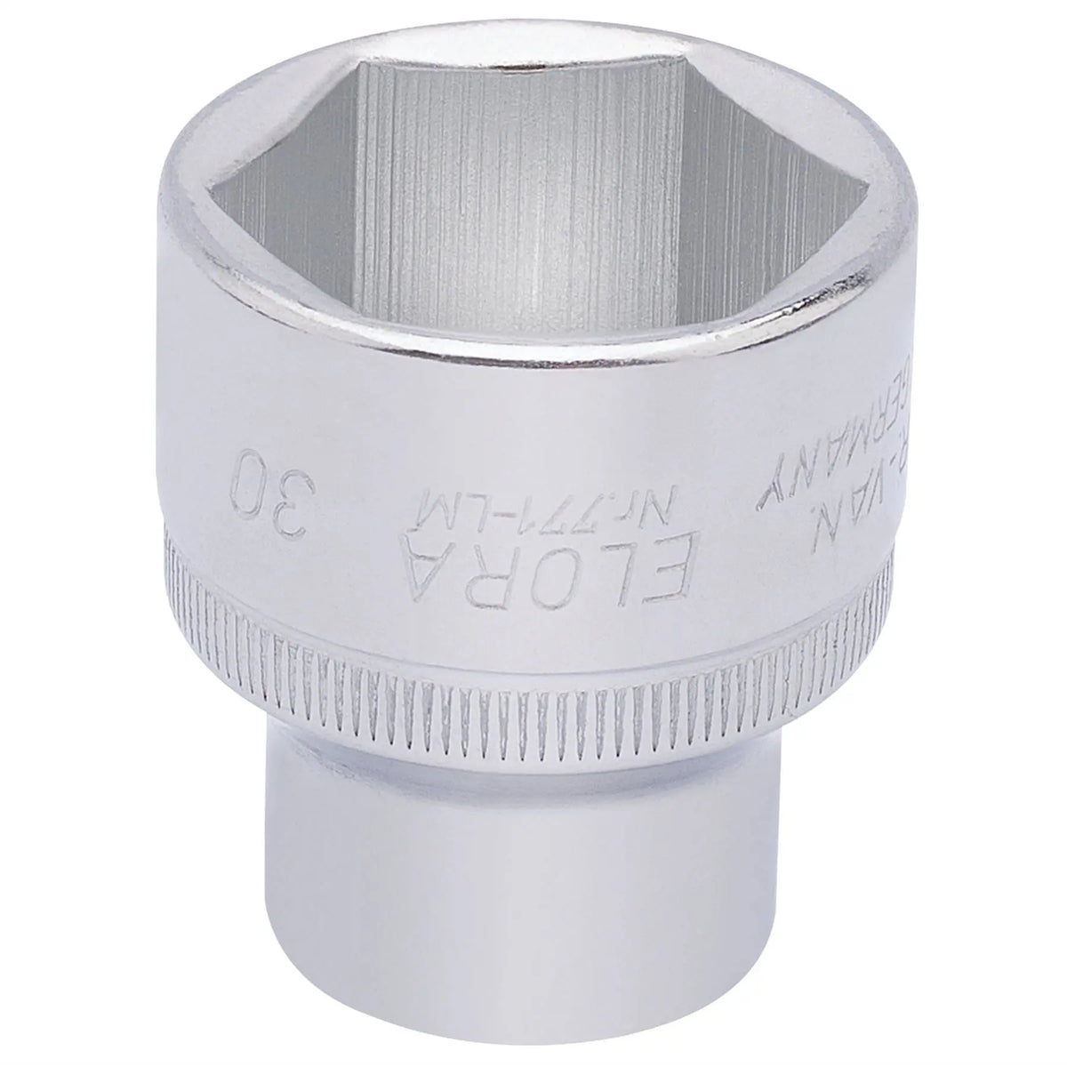 Elora Hexagon Socket 1/2" Sq. Dr. 30mm 15320 White Rose Tools