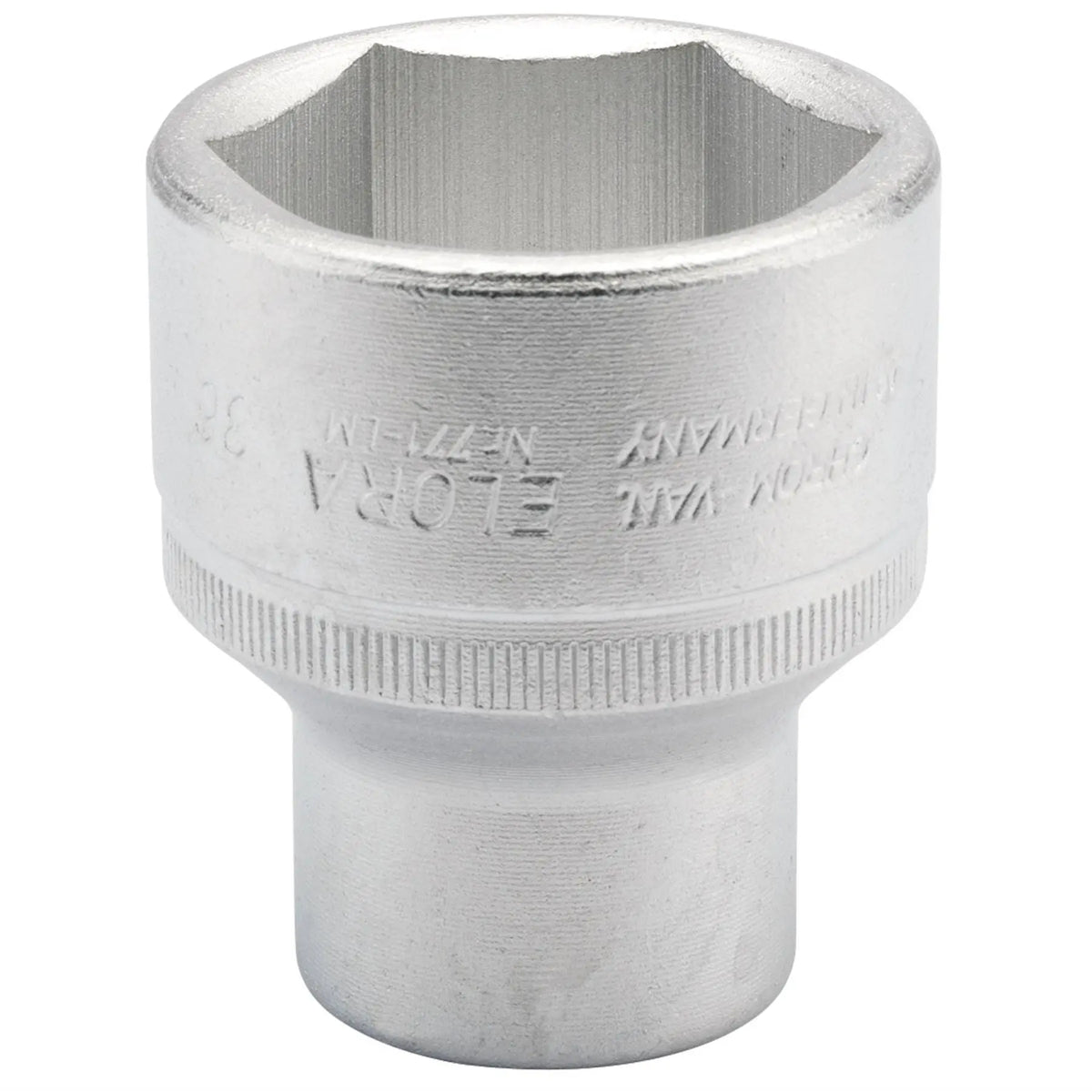 Elora Hexagon Socket 1/2" Sq. Dr. 36mm (Sold Loose) 24781 White Rose Tools
