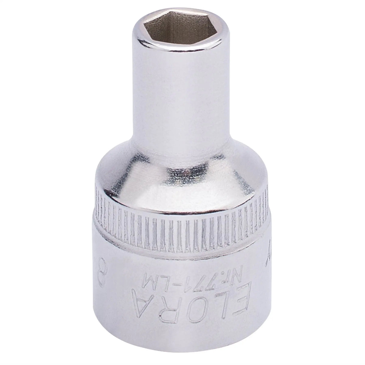 Elora Hexagon Socket 1/2" Sq. Dr. 8mm 15297 White Rose Tools