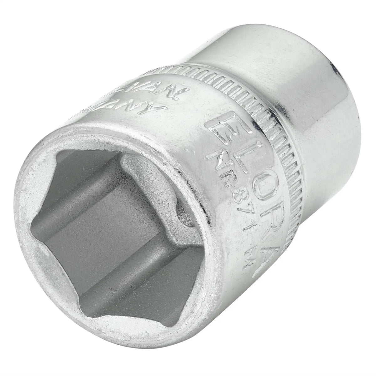 Elora Hexagon Socket 3/8" Sq. Dr. 15mm 15231 White Rose Tools