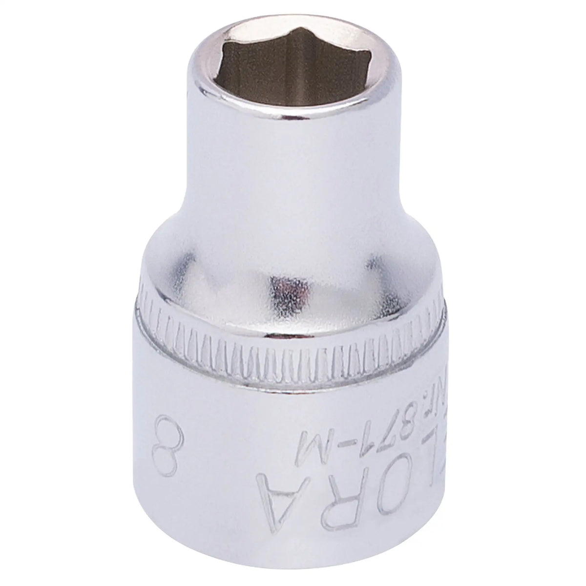 Elora Hexagon Socket 3/8" Sq. Dr. 8mm 25846 White Rose Tools