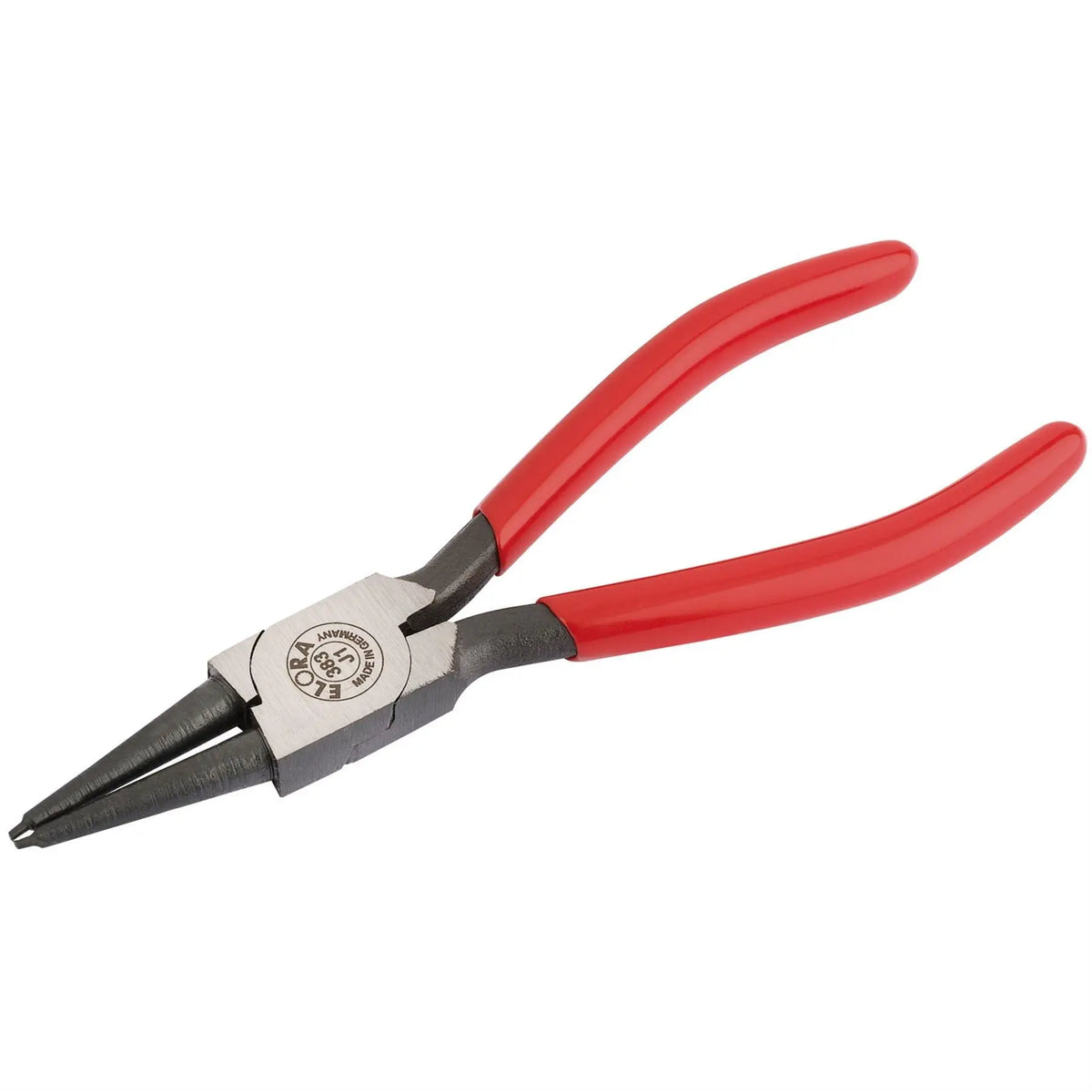 Elora J1 Straight Internal Circlip Pliers with Dipped Handles 8 - 25mm 21285 White Rose Tools