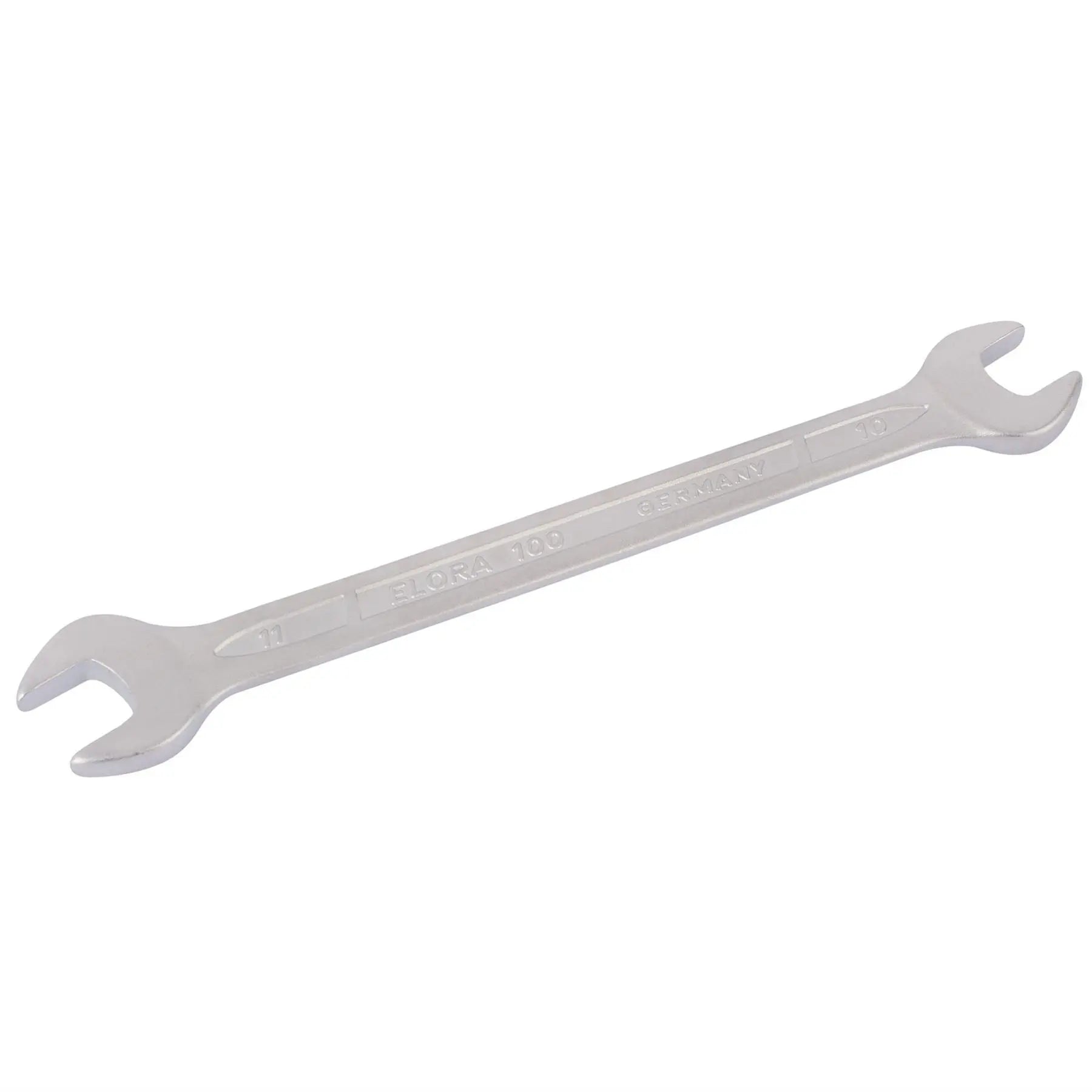 Elora Long Metric Double Open End Spanner 10 x 11mm 01870 White Rose Tools