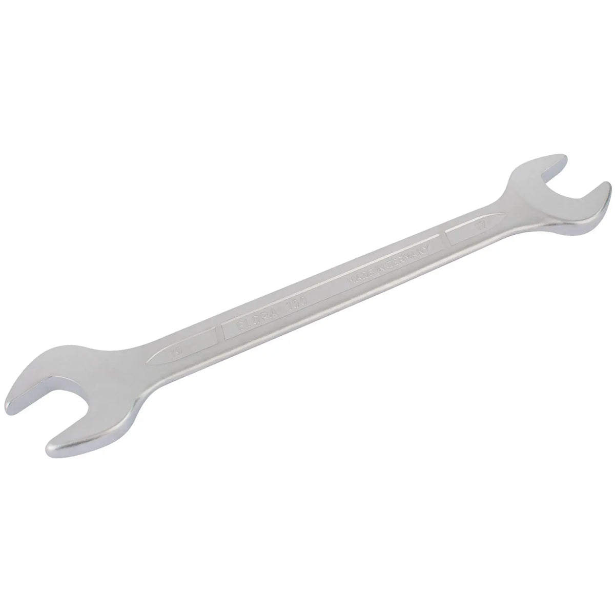 Elora Long Metric Double Open End Spanner 17 x 19mm 01961 White Rose Tools