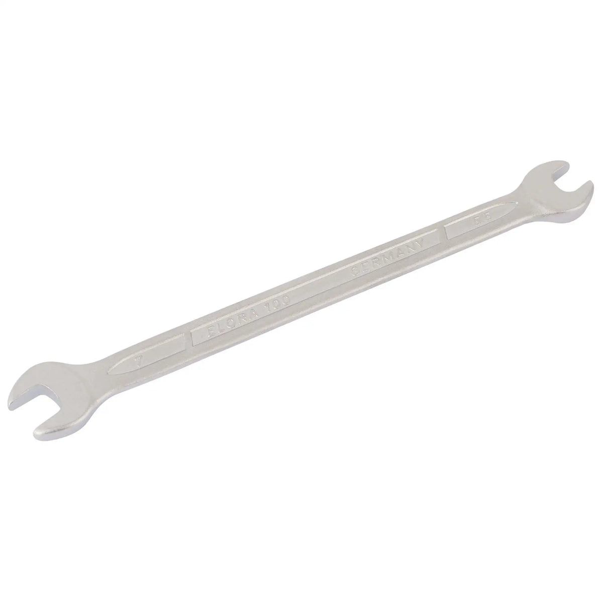 Elora Long Metric Double Open End Spanner 5.5 x 7mm 01804 White Rose Tools