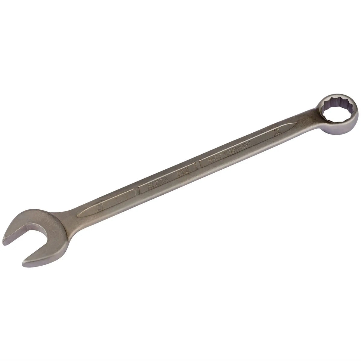 Elora Long Stainless Steel Combination Spanner 22mm 44018 White Rose Tools
