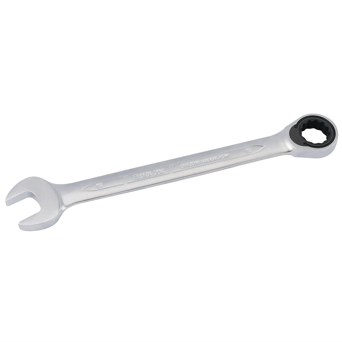 Elora Metric Ratcheting Combination Spanner 18mm 58601 White Rose Tools