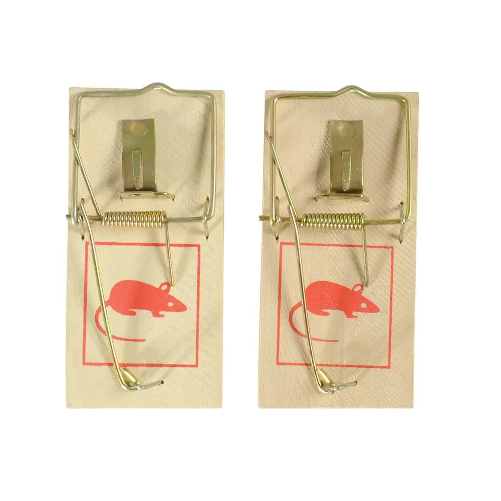 Fixman Classic Mouse Trap 2pk 100 x 45mm 647990  White Rose Tools