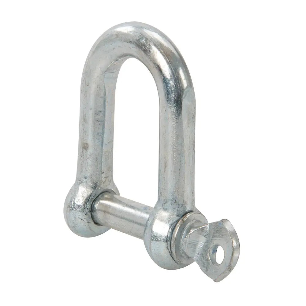 Fixman Galvanised Commercial D-Shackle 10pk M12 441778  White Rose Tools