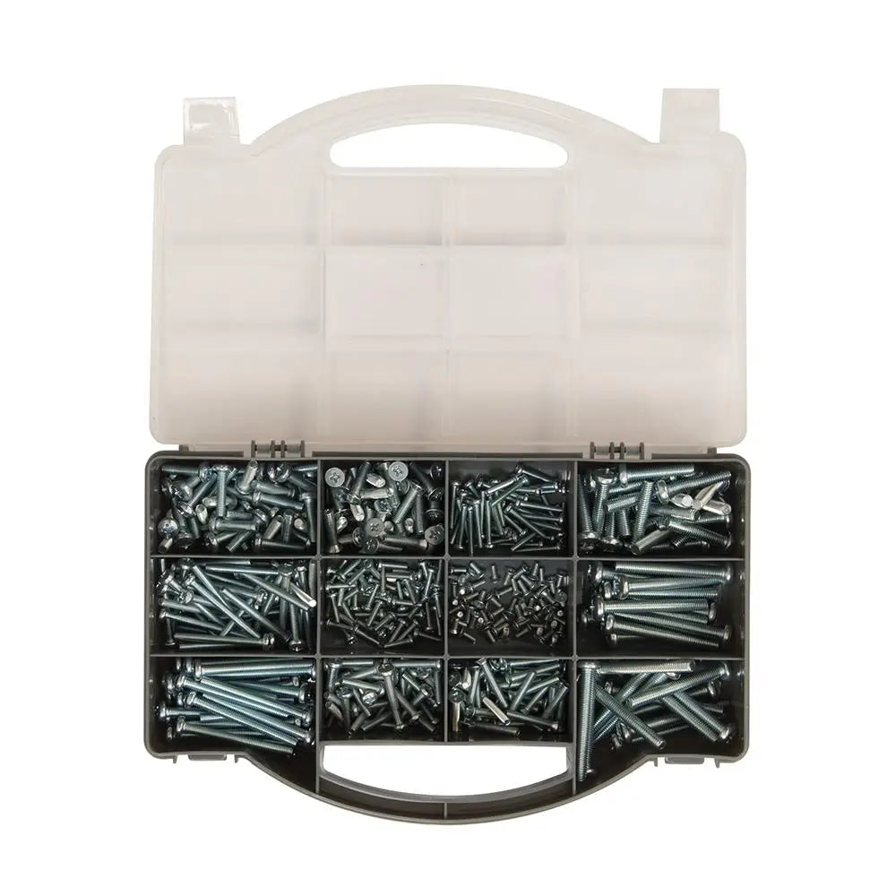 Fixman Machine Screws Pack 450pce 110674  White Rose Tools