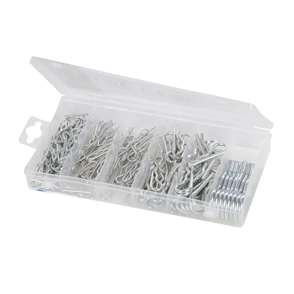 Fixman 'R' Clips Pack 150pce 771619  White Rose Tools