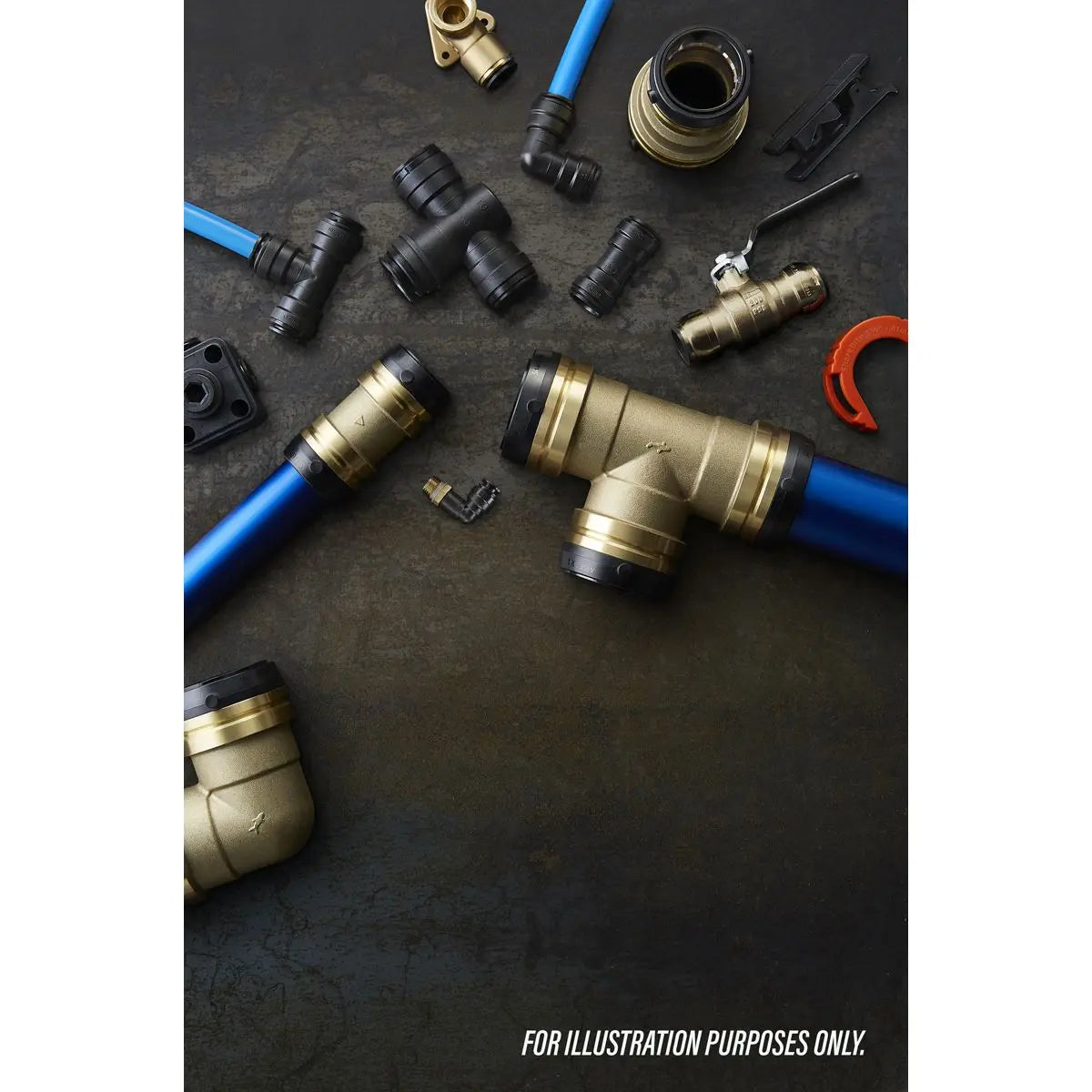 John Guest SharkBite® Reducing Coupling 28mm x 22mm