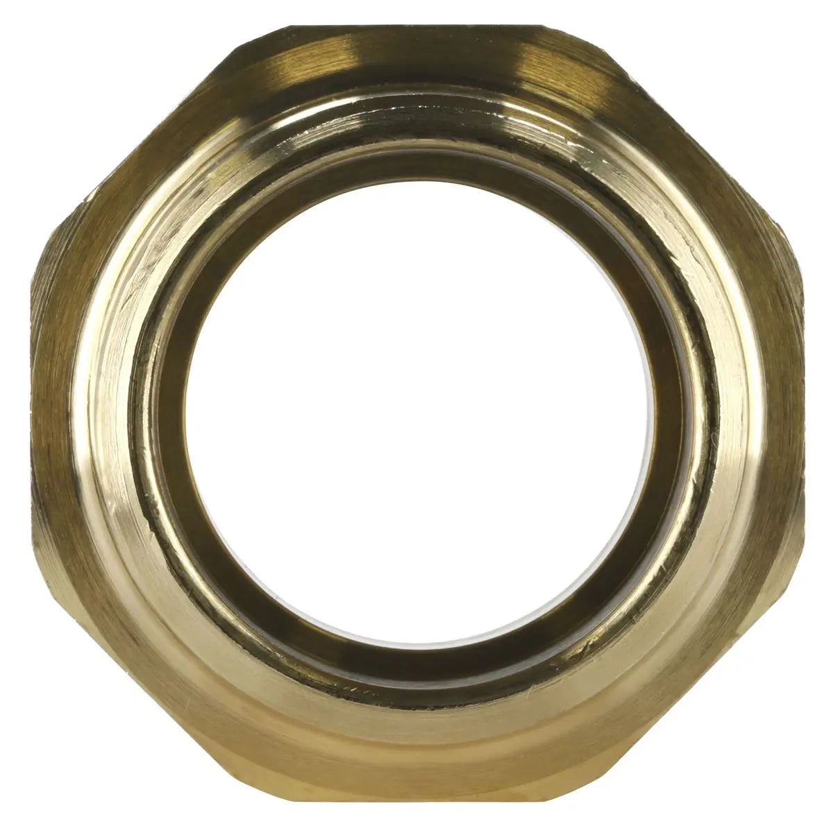 John Guest Straight Adaptor 22mm x 3/4"BSPT Brass (John Guest Speedfit® - MM012206N)