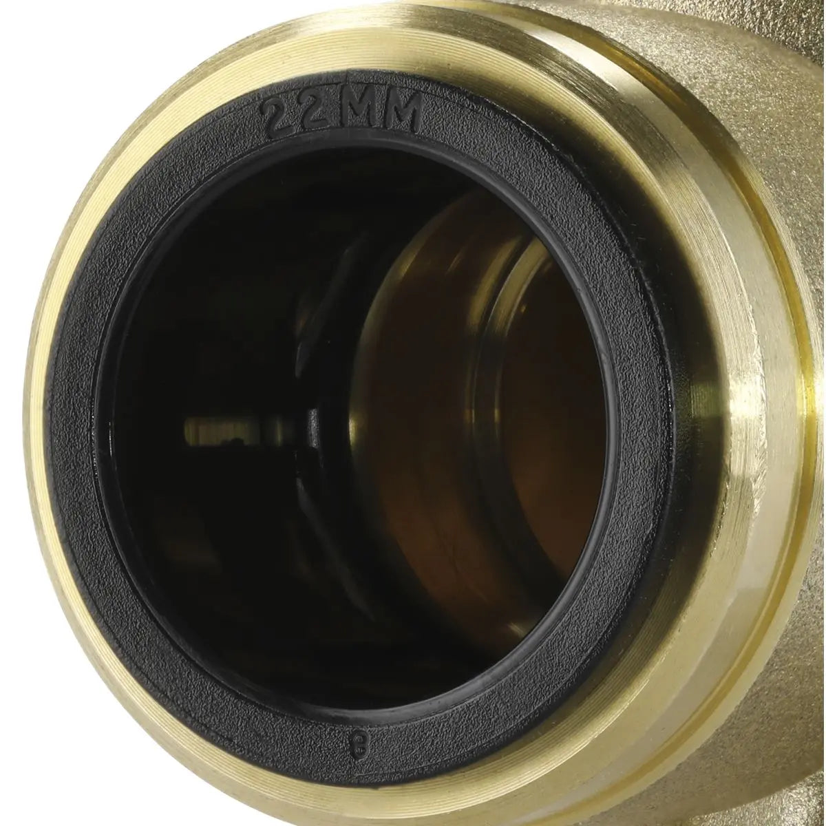 John Guest Wingback Elbow 22mm x 3/4"BSP Brass (John Guest Speedfit® - PM22WB)