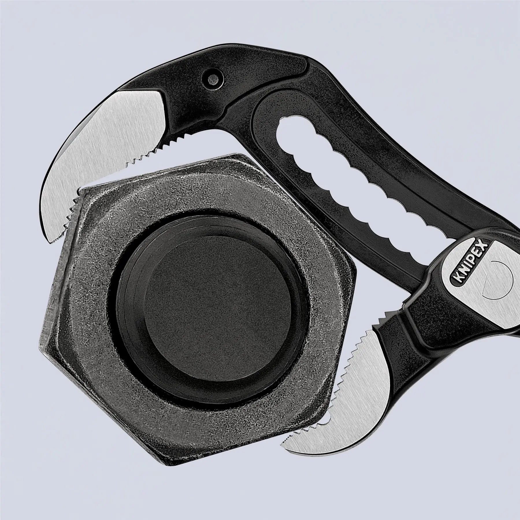 KNIPEX Alligator XL Water Pump Pliers 400mm Plastic Coated Handles Non Slip 88 01 400 SB White Rose Tools