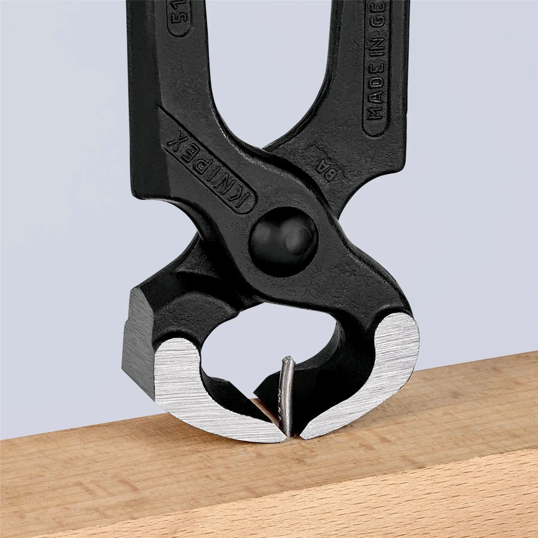 KNIPEX Carpenters Pincers Hammerhead Style 210mm Plastic Coated Handles 51 01 210 SB White Rose Tools