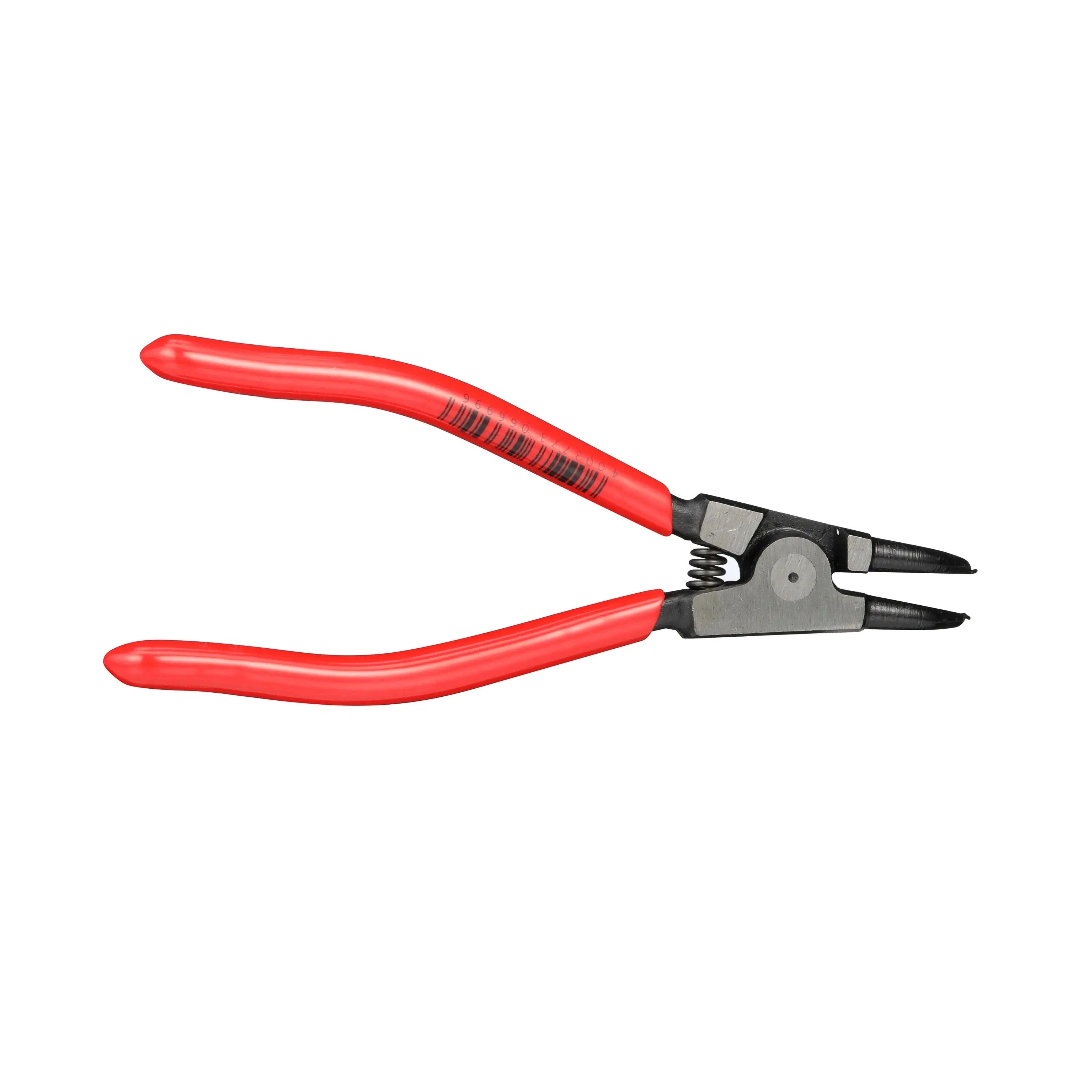 KNIPEX Circlip Pliers for External Circlips on Shafts 45° Angled 130mm 0.9mm Diameter Tips 46 31 A02 White Rose Tools