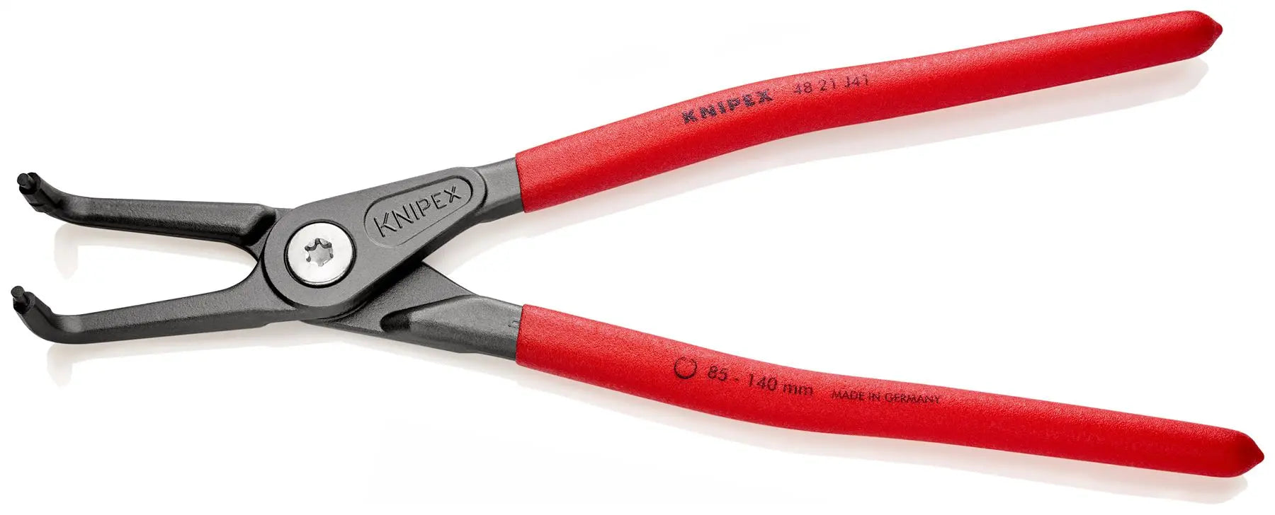 KNIPEX Circlip Pliers for Internal Circlips in Bore Holes 305mm 3.2mm Diameter Tips 48 21 J41 White Rose Tools