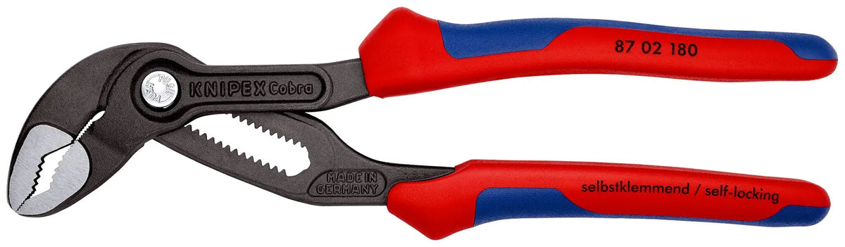 KNIPEX Cobra High Tech Water Pump Pliers 100-560 mm Choose Size White Rose Tools