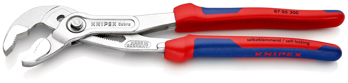 KNIPEX Cobra High Tech Water Pump Pliers 100-560 mm Choose Size White Rose Tools