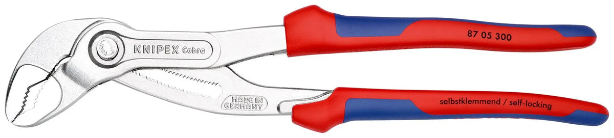 KNIPEX Cobra High Tech Water Pump Pliers 100-560 mm Choose Size White Rose Tools