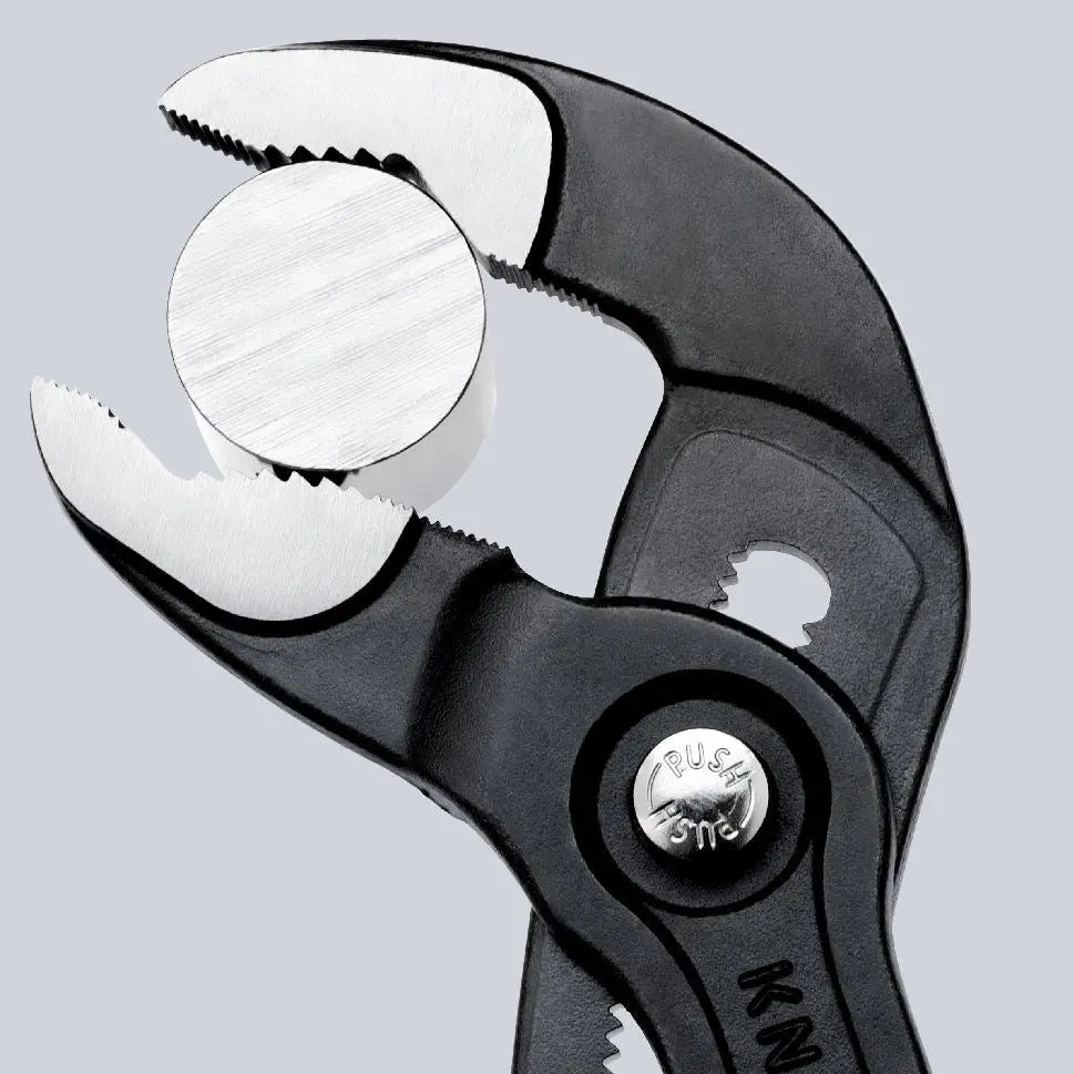 KNIPEX Cobra High Tech Water Pump Pliers 250mm Multi Component Grips 87 02 250 SB White Rose Tools