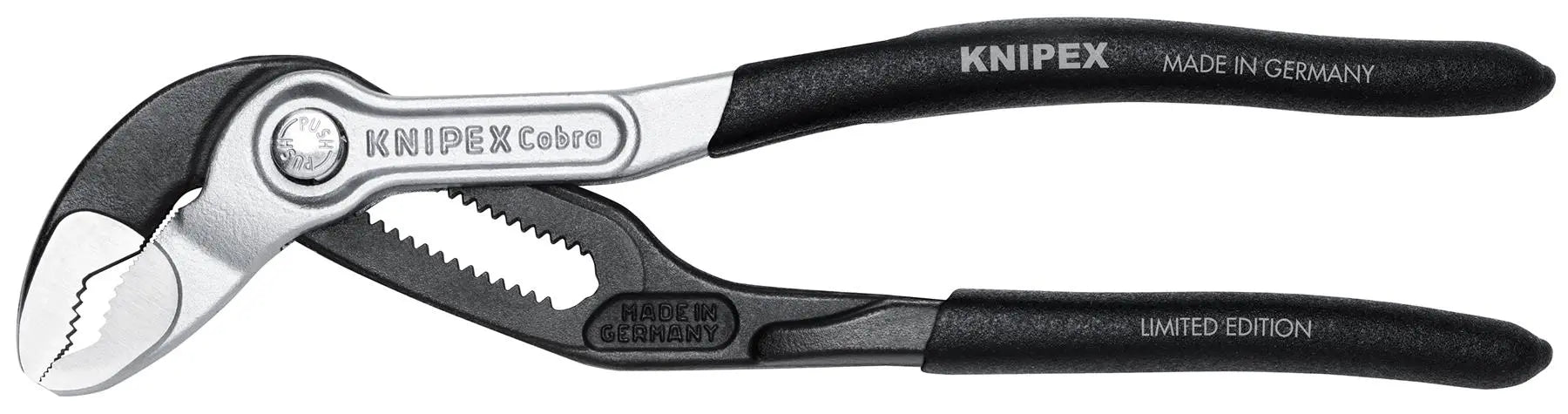 KNIPEX Cobra Water Pump Pliers 180mm Bi-Colour Limited Edition White 87 99 180 S01 White Rose Tools