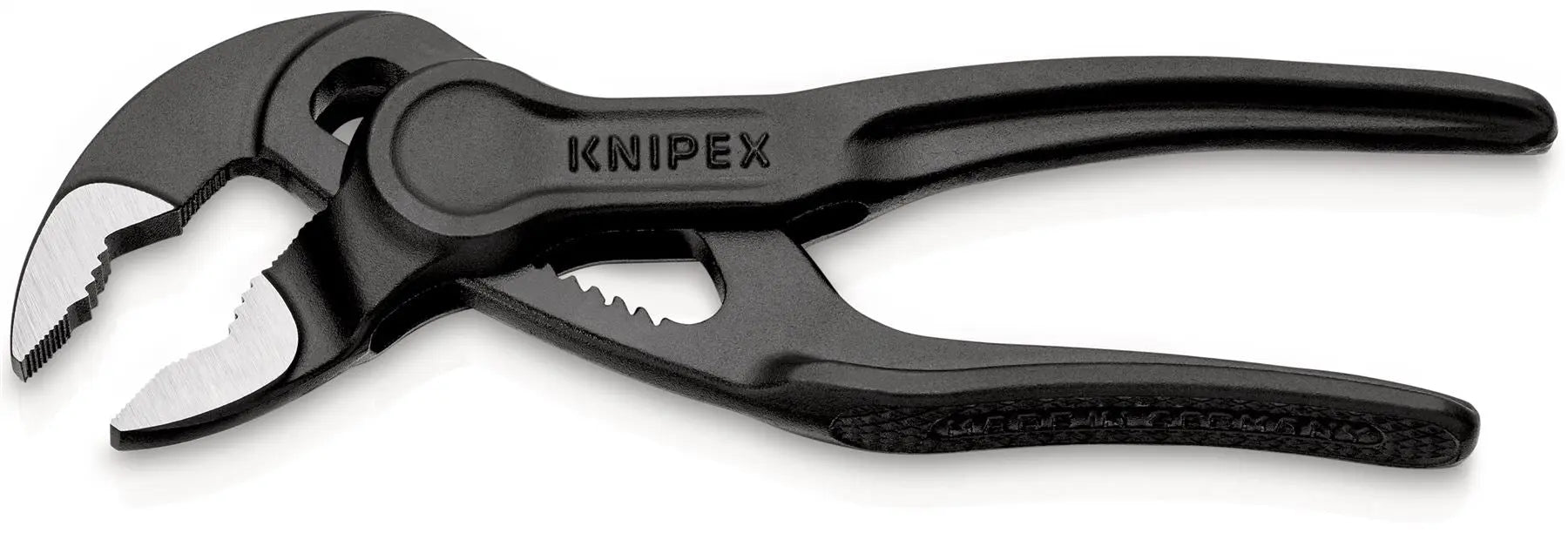 KNIPEX Cobra XS 100mm Pipe Wrench and Water Pump Pliers Ø 28 mm Capacity 87 00 100 White Rose Tools