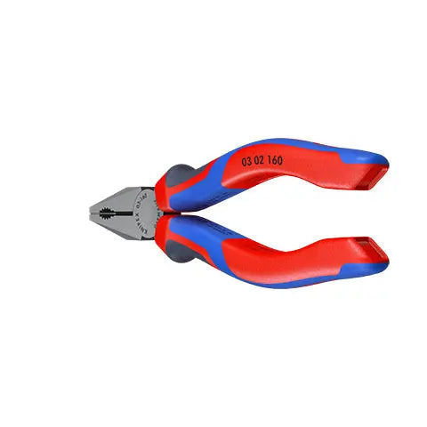 KNIPEX Combination Pliers 160mm Multi Component Grips 03 02 160 SB White Rose Tools