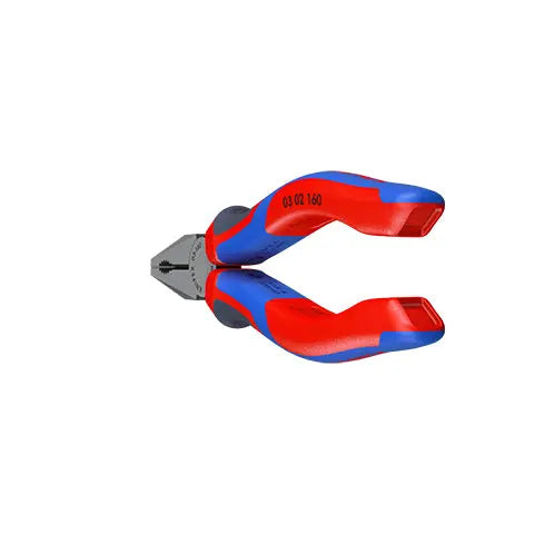 KNIPEX Combination Pliers 160mm Multi Component Grips 03 02 160 SB White Rose Tools