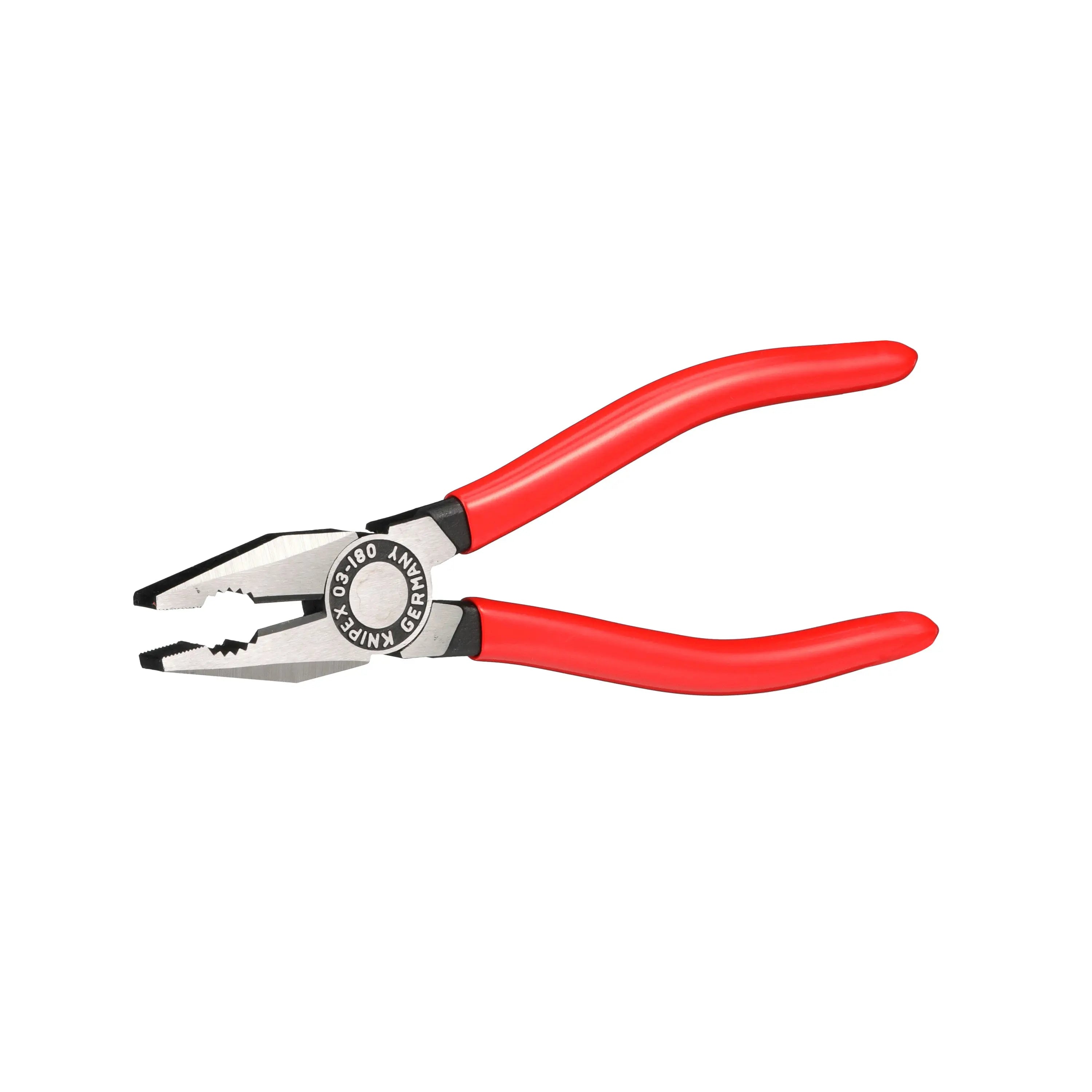 KNIPEX Combination Pliers 180mm Plastic Coated 03 01 180 SB White Rose Tools