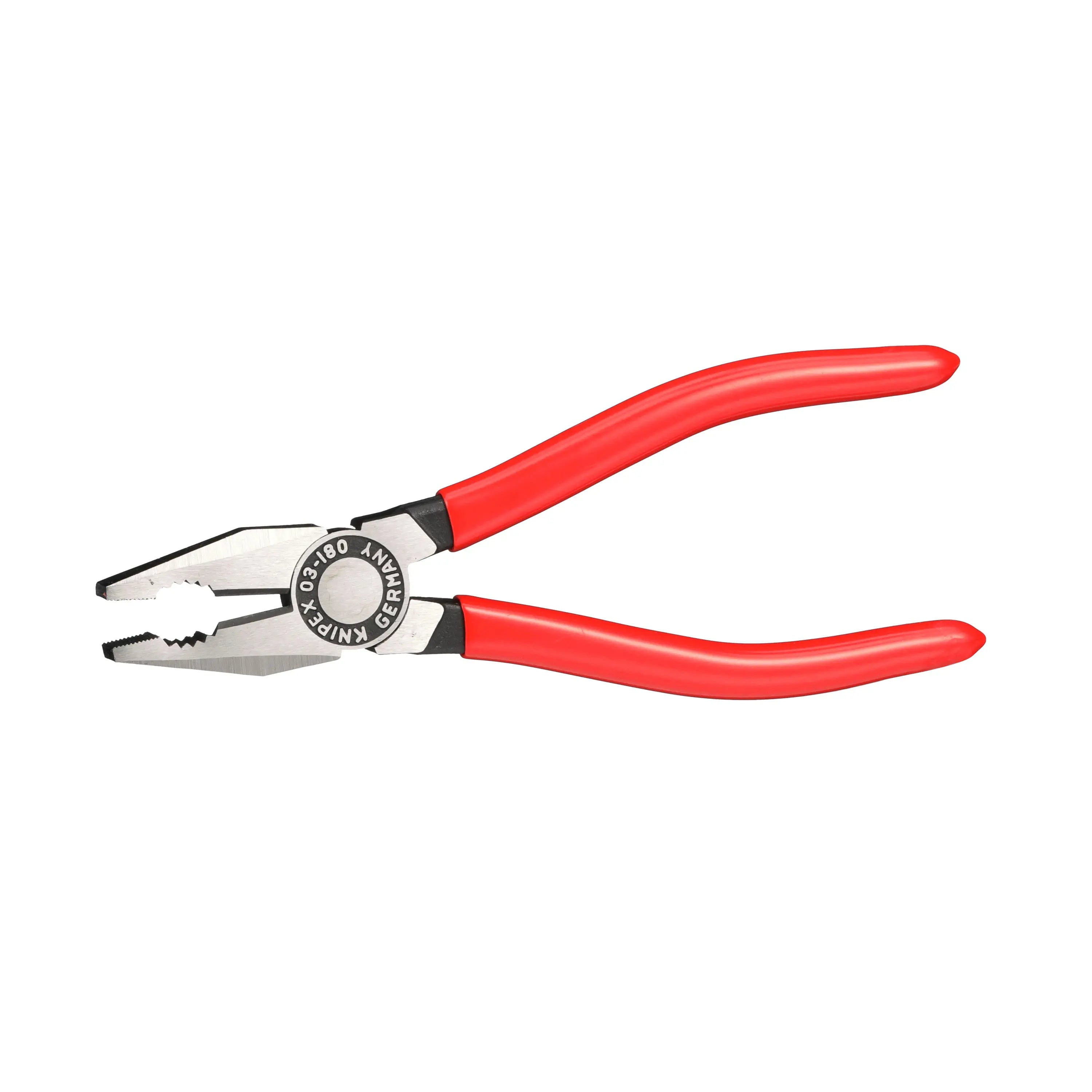 KNIPEX Combination Pliers 180mm Plastic Coated 03 01 180 SB White Rose Tools