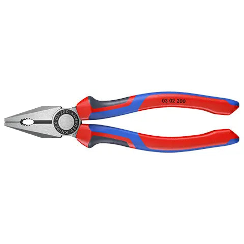 KNIPEX Combination Pliers 200mm with Comfort Handles 03 02 200 SB White Rose Tools