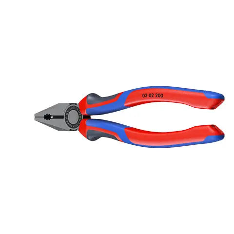 KNIPEX Combination Pliers 200mm with Comfort Handles 03 02 200 SB White Rose Tools