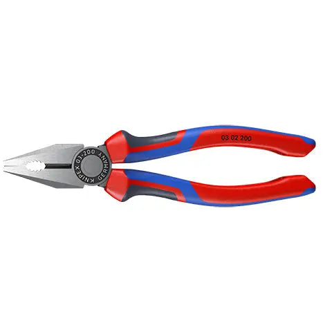 KNIPEX Combination Pliers 200mm with Comfort Handles 03 02 200 SB White Rose Tools