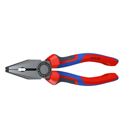 KNIPEX Combination Pliers 200mm with Comfort Handles 03 02 200 SB White Rose Tools