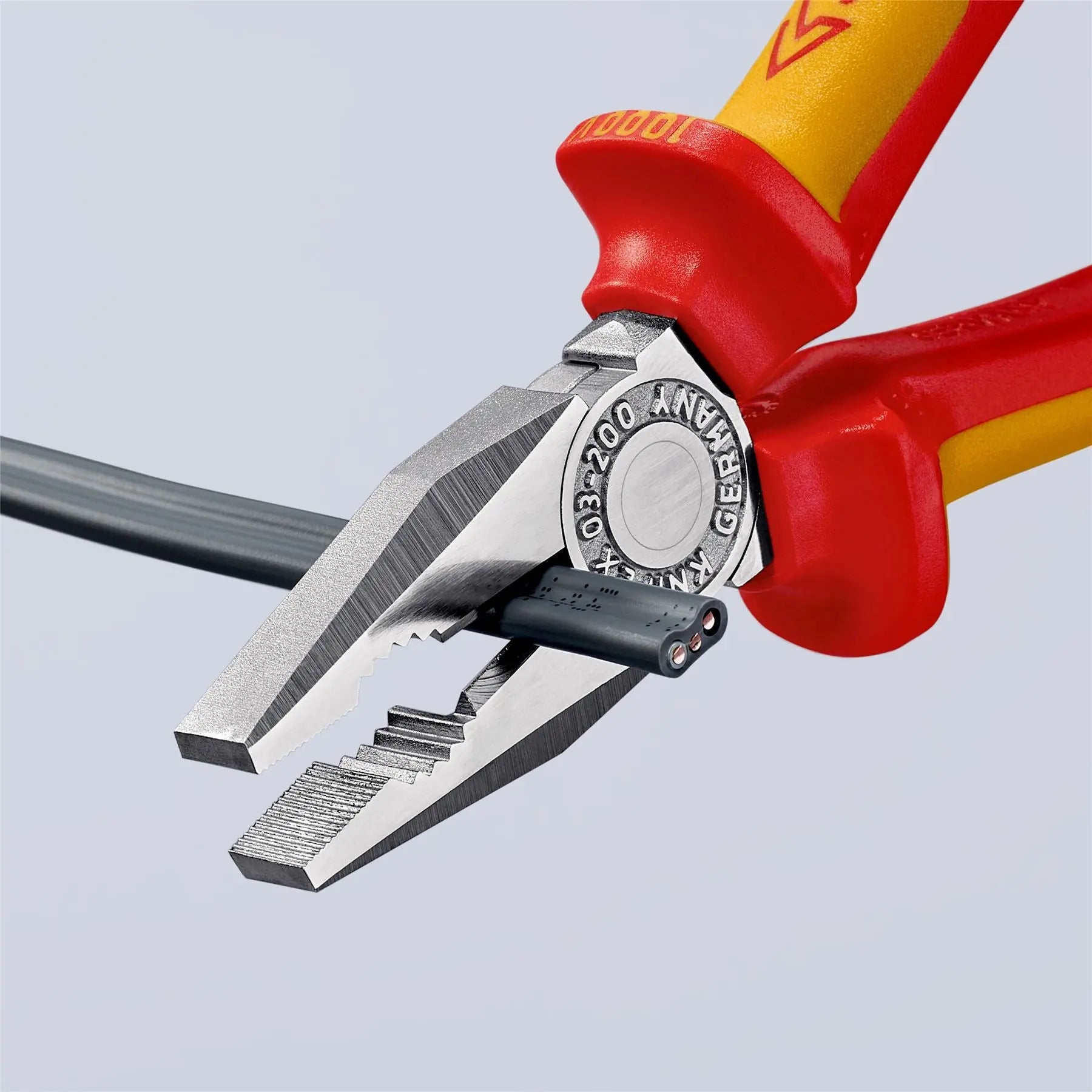 KNIPEX Combination Pliers Cutter 140-250mm all Handle Types Choose Size White Rose Tools