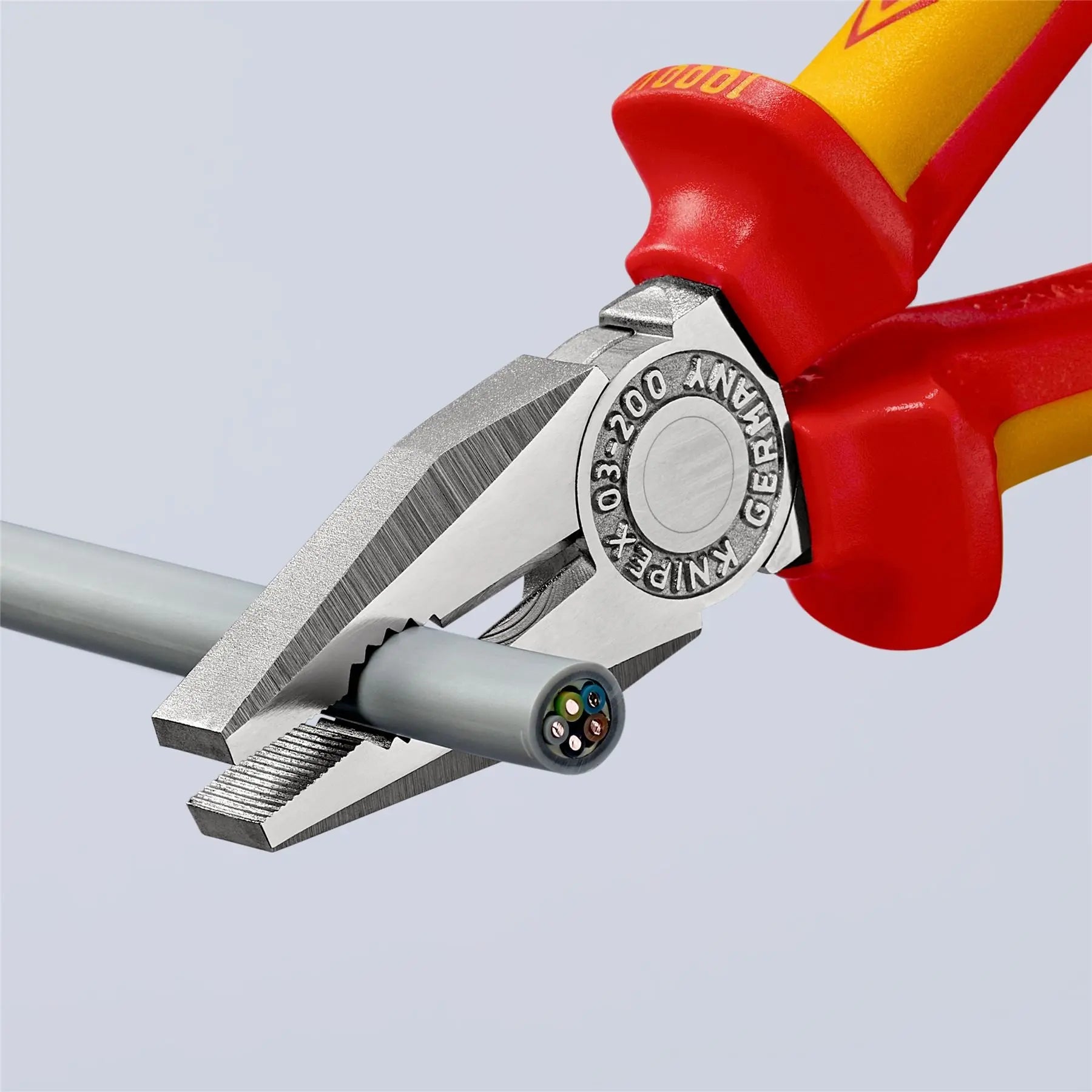 KNIPEX Combination Pliers Cutter 140-250mm all Handle Types Choose Size White Rose Tools