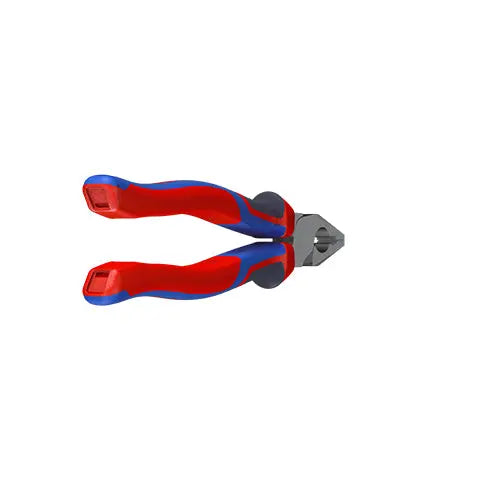 KNIPEX Combination Pliers High Leverage 180mm Chrome with Comfort Handles 02 05 180 White Rose Tools
