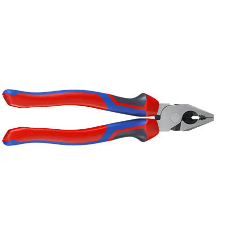 KNIPEX Combination Pliers High Leverage 180mm Chrome with Comfort Handles 02 05 180 White Rose Tools