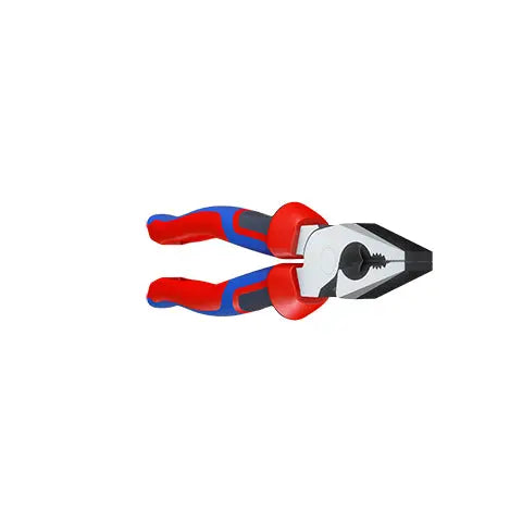 KNIPEX Combination Pliers High Leverage 180mm Chrome with Comfort Handles 02 05 180 White Rose Tools