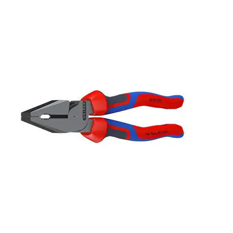 KNIPEX Combination Pliers High Leverage 180mm Chrome with Comfort Handles 02 05 180 White Rose Tools