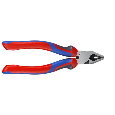 KNIPEX Combination Pliers High Leverage 180mm with Comfort Handles 02 02 180 White Rose Tools