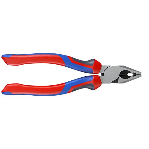 KNIPEX Combination Pliers High Leverage 180mm with Comfort Handles 02 02 180 White Rose Tools
