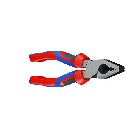 KNIPEX Combination Pliers High Leverage 180mm with Comfort Handles 02 02 180 White Rose Tools