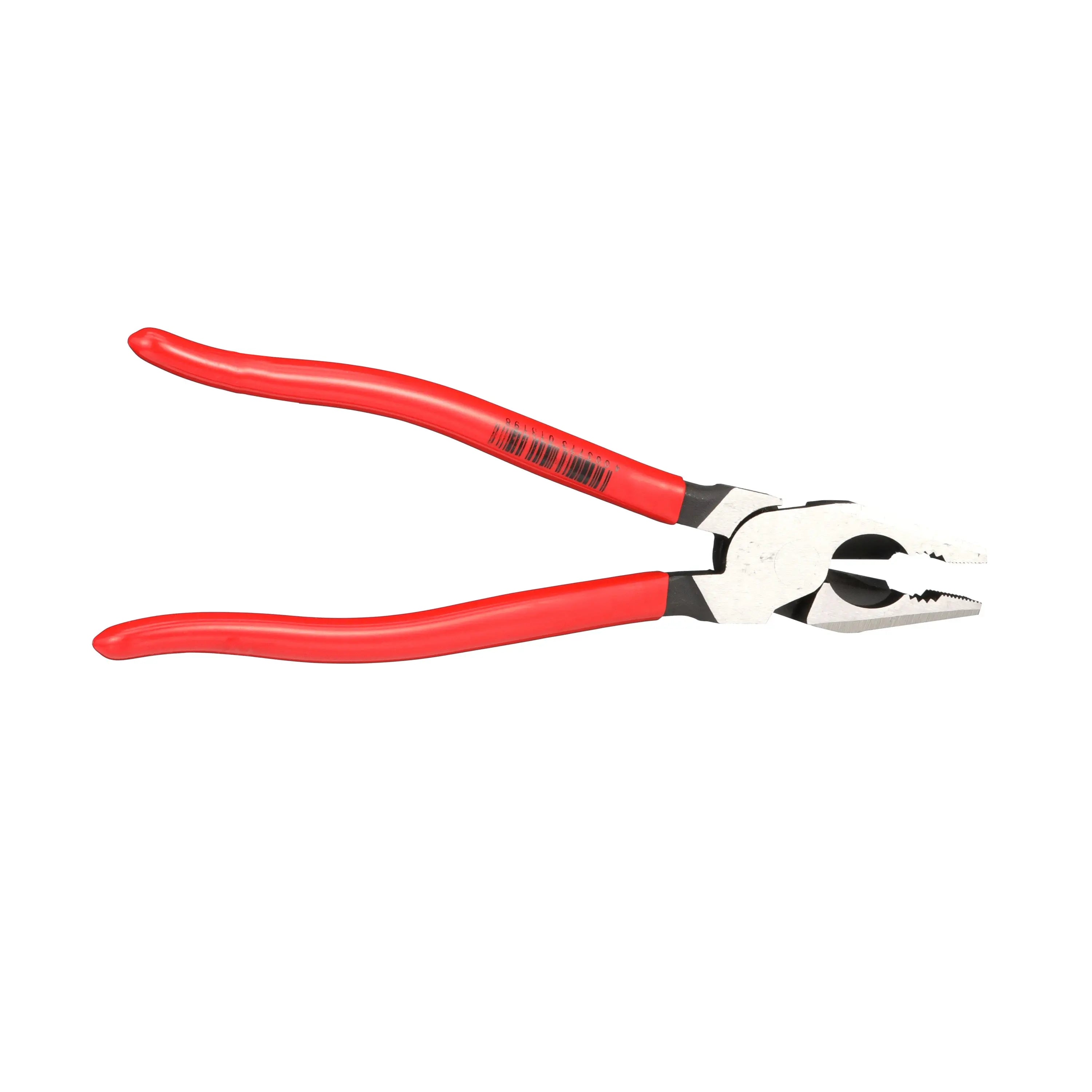KNIPEX Combination Pliers High Leverage 225mm Plastic Coated 02 01 225 White Rose Tools