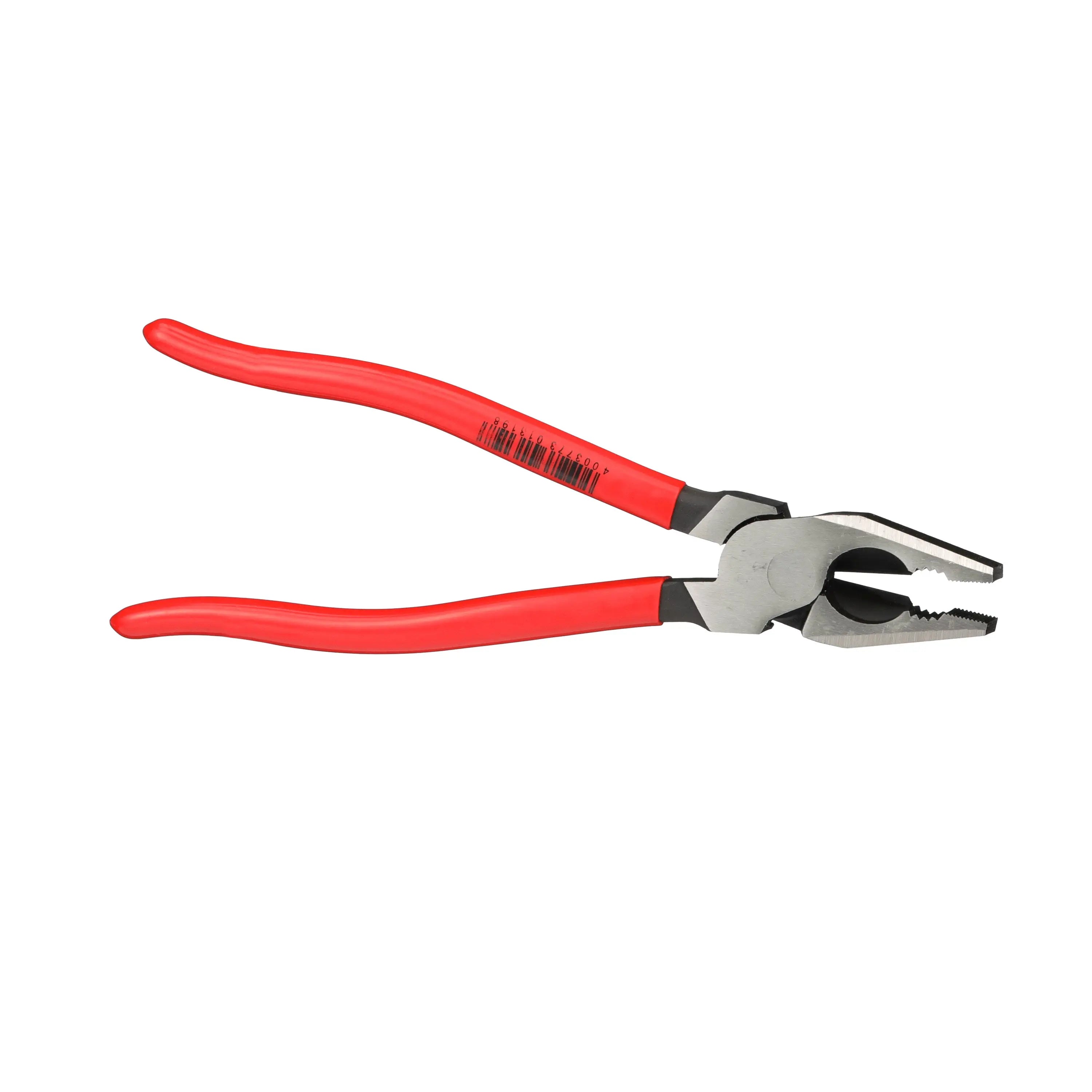 KNIPEX Combination Pliers High Leverage 225mm Plastic Coated 02 01 225 White Rose Tools