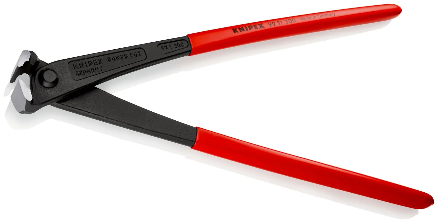 KNIPEX Concreters Nipper High Leverage 300mm Plastic Coated Handles 99 11 300 White Rose Tools