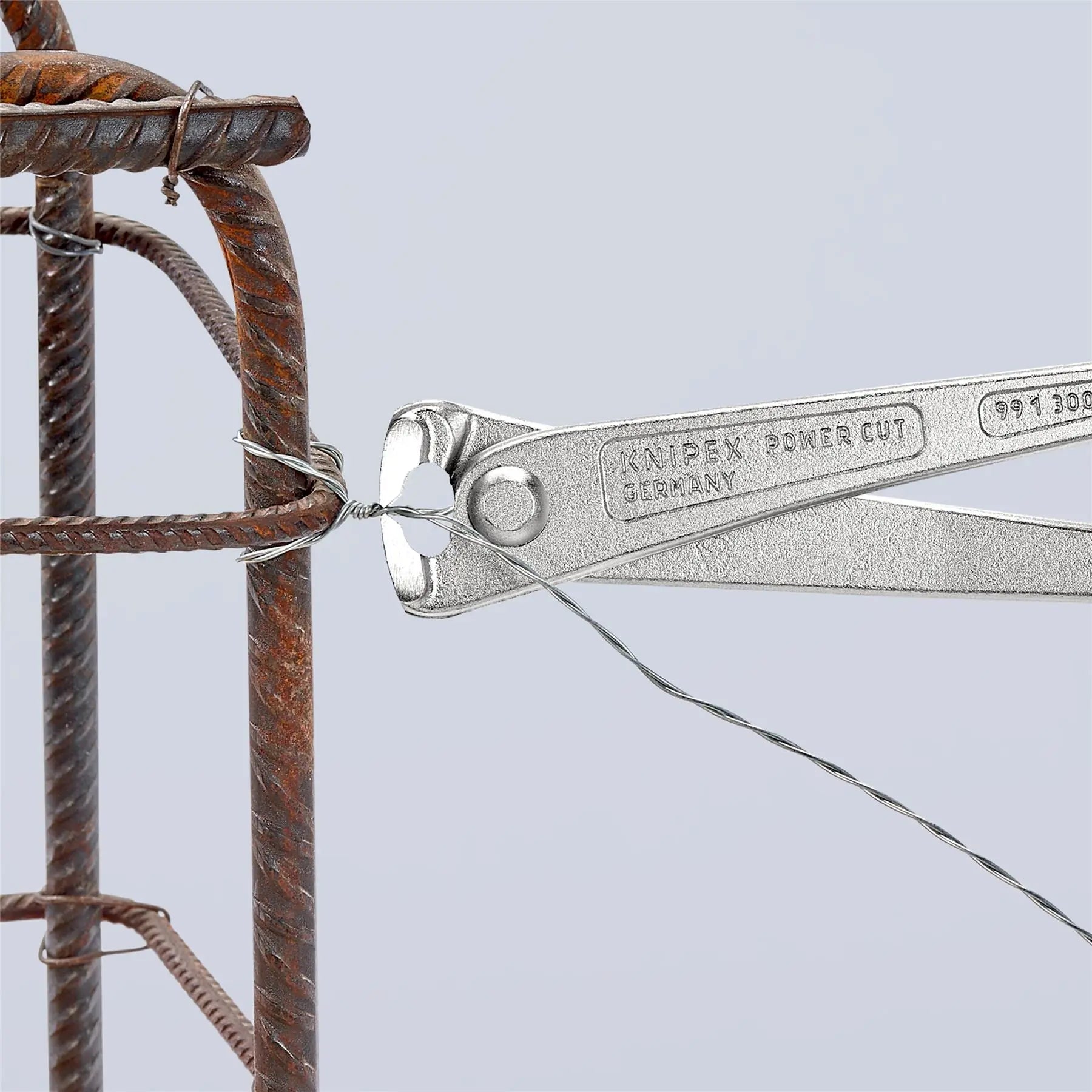 KNIPEX Concreters Nipper High Leverage Chrome Plated 250mm without Handle Sleeves 99 14 300 EAN White Rose Tools