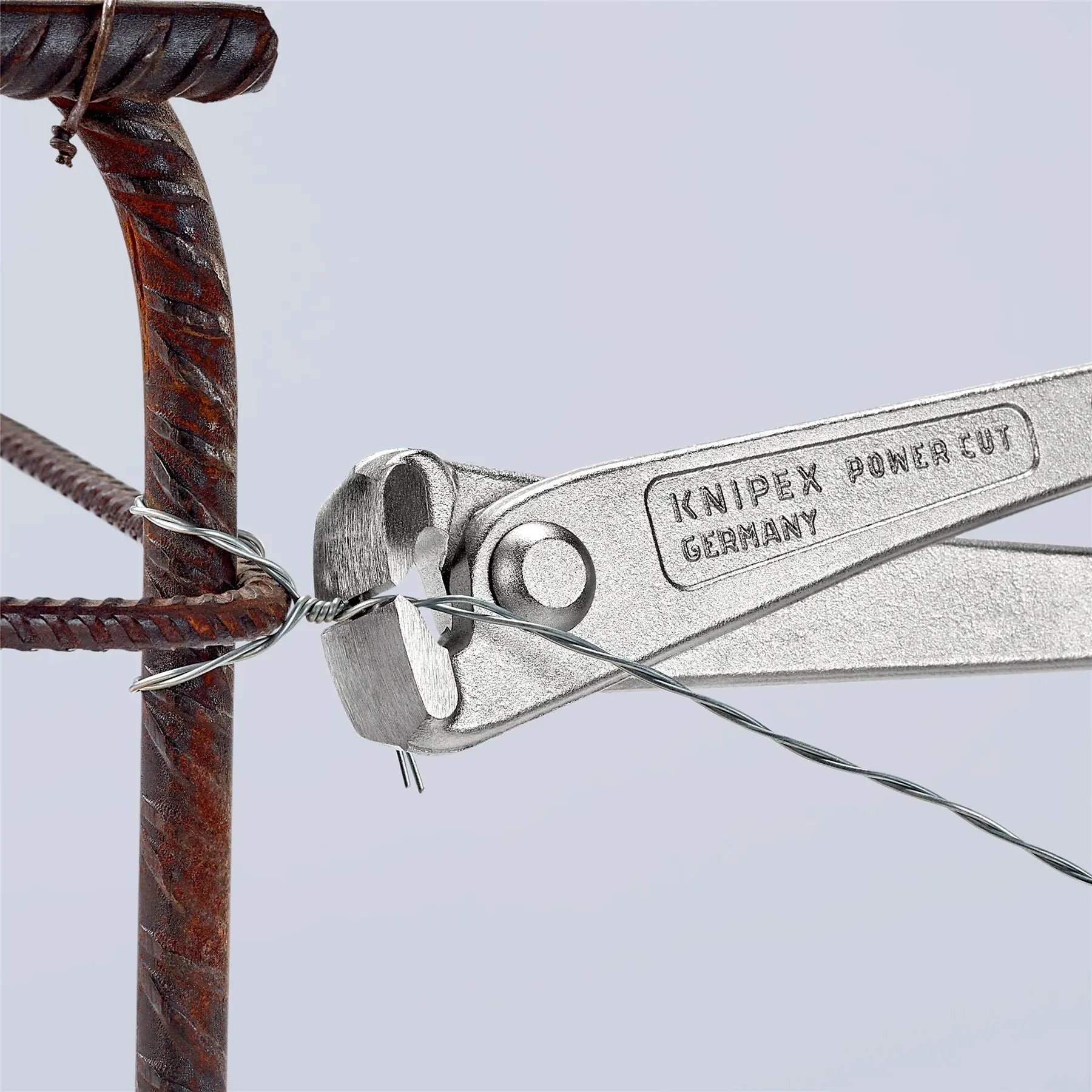 KNIPEX Concreters Nipper High Leverage Chrome Plated 250mm without Handle Sleeves 99 14 300 EAN White Rose Tools